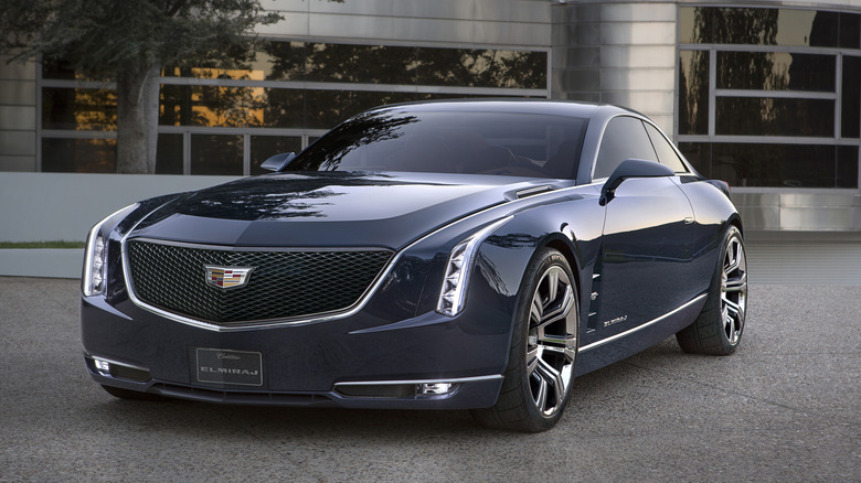 Cadillac Elmiraj front 3/4 view