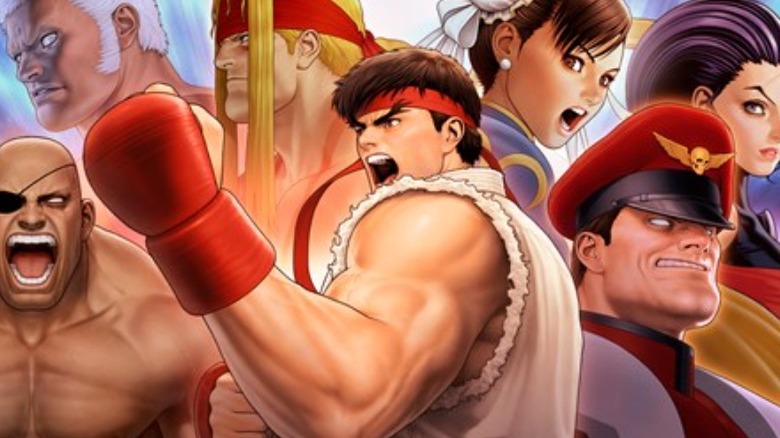 Character artwork from Street Fighter: 30th Anniversary Collection