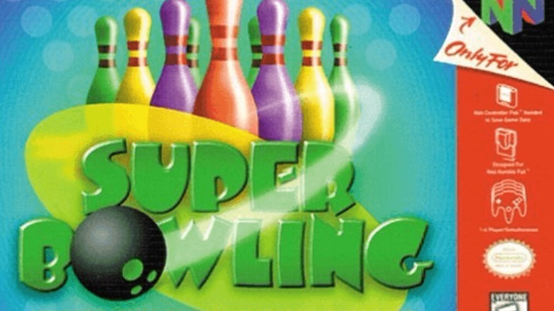 The game box for Super Bowling
