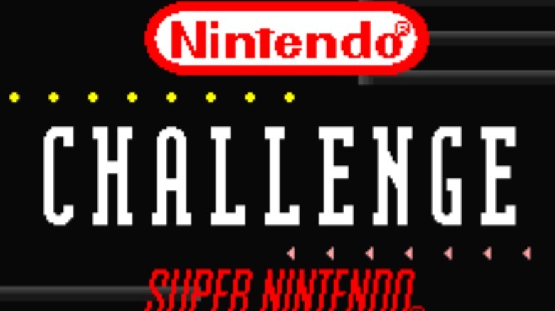 The title screen for the Nintendo Campus Challenge 1992 cartridge