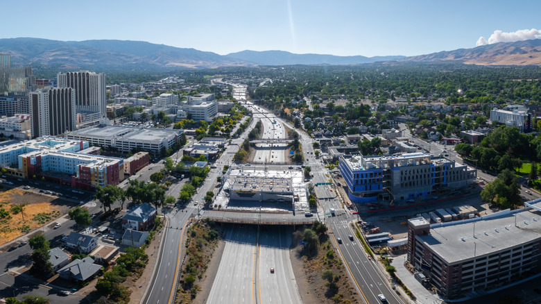 Roads in Reno, Nevada