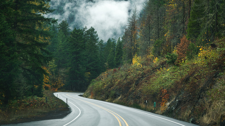 Route 58 in Oregon