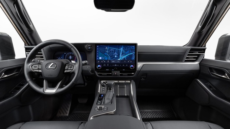 2024 Lexus GX interior dashboard