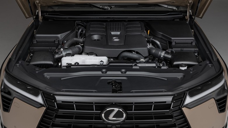 2024 Lexus GX engine bay