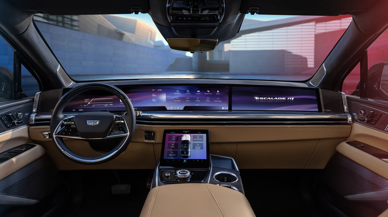 2025 Cadillac Escalade IQ dashboard