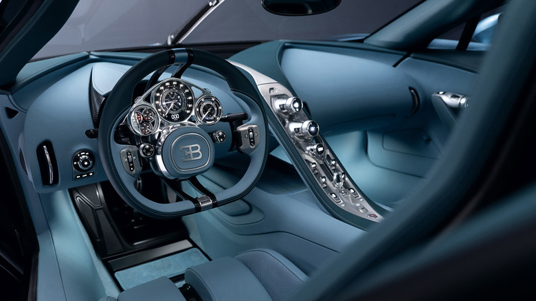 Bugatti Tourbillon interior