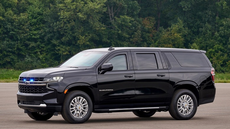 The General Motors HD SUV armored vehicle