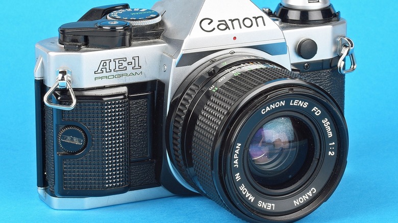 Canon AE-1 Program with FD 35mm lens