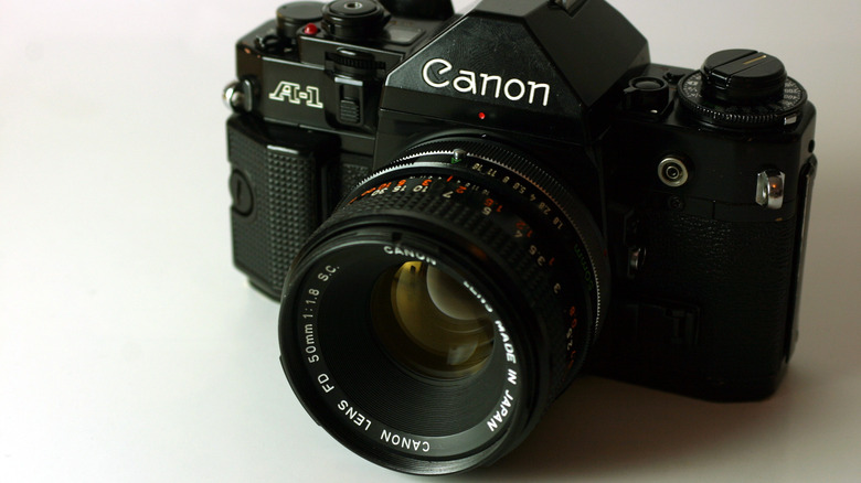 Canon A-1 with FD 50mm lens