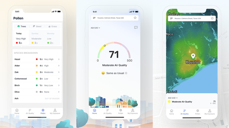 Breezometer app