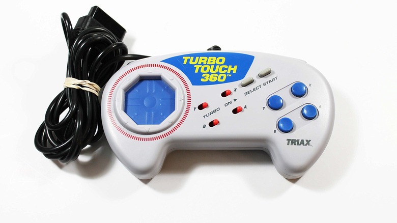 White Triax Turbo Touch 360 controller