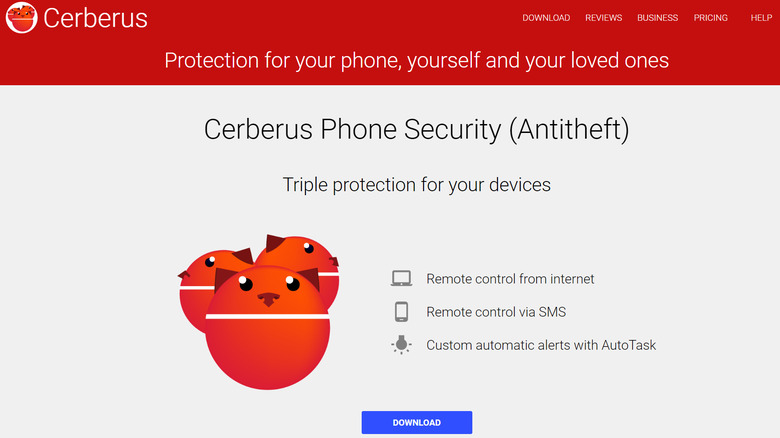 Cerberus home page