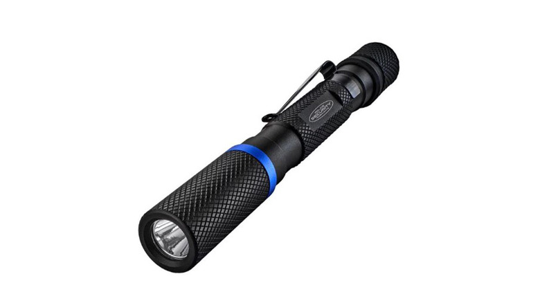 black flashlight