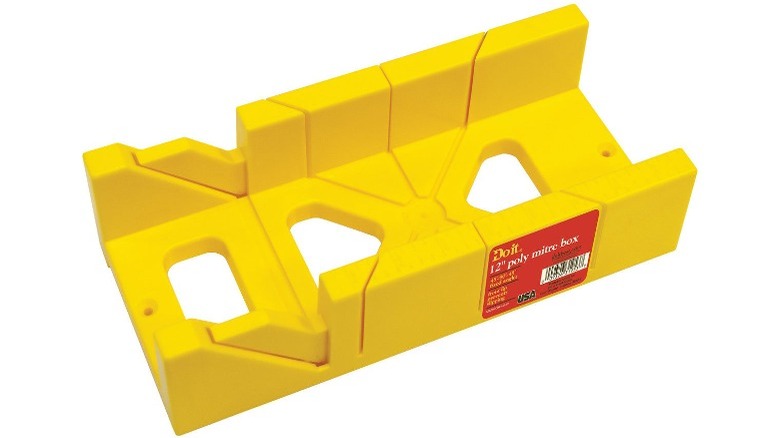 Plastic Miter Box