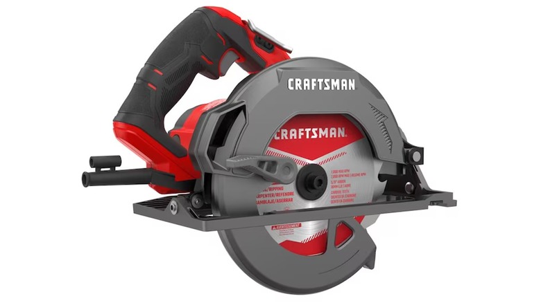 red craftsman circular saw