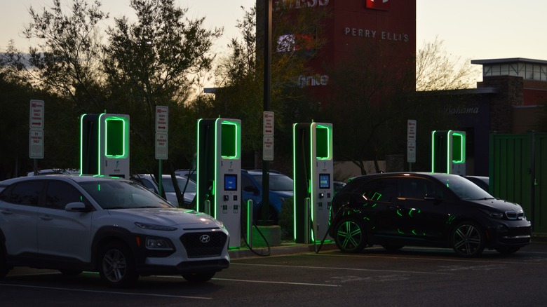 Electrify America charging station