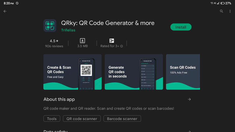 qrky code scanner