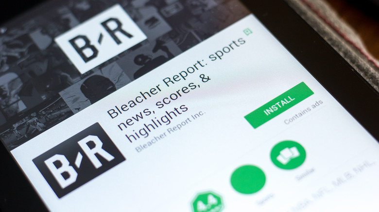 Bleacher Report app