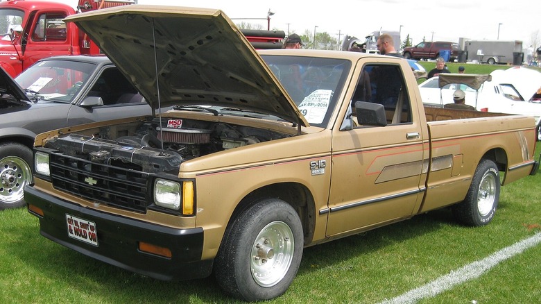 Chevy S-10 pickup truck 