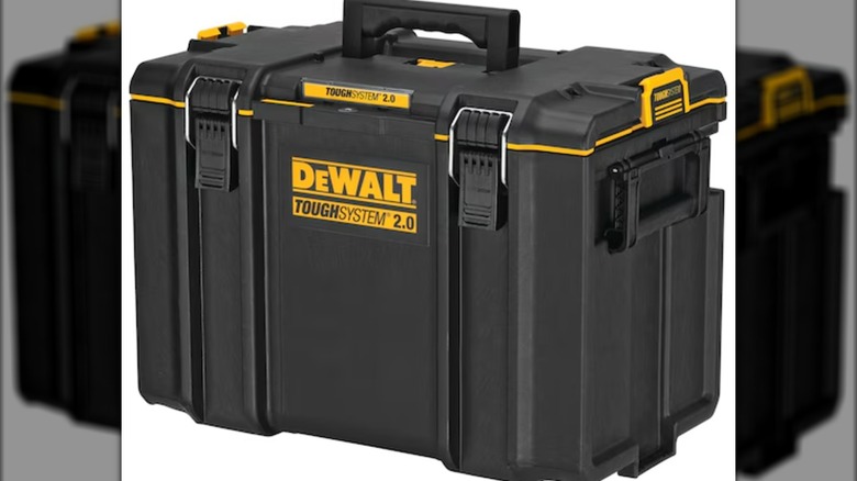 A stock image of the DeWalt ToughSystem 2.0 extra large tool box.