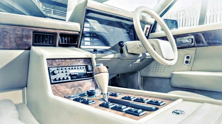 Aston Martin Lagonda interior left-hand drive