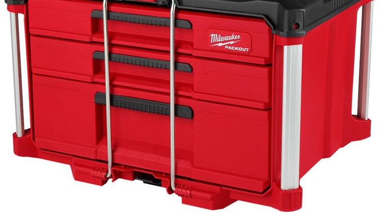 Milwaukee Multi-depth three-drawer toolbox