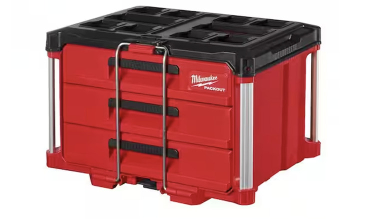 Milwaukee Packout three-drawer toolbox