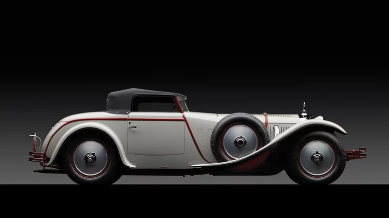 mercedes roadster torpedo 680 1928