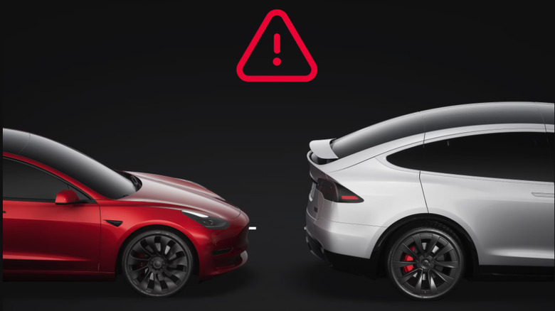 Tesla hard braking safety factor