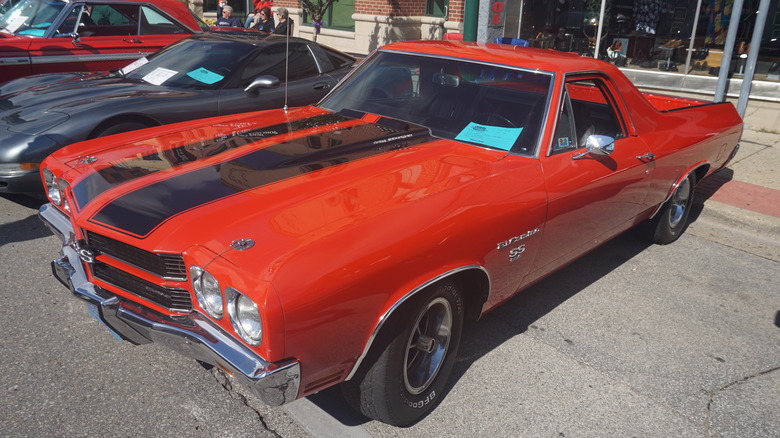 1970 El Camino SS parked