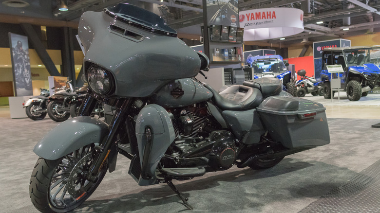 2017 Harley-Davidson Street Glide on display