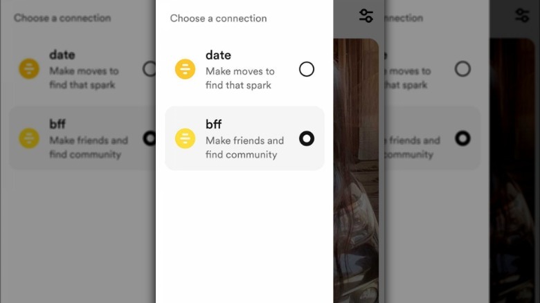 Bumble BFF app