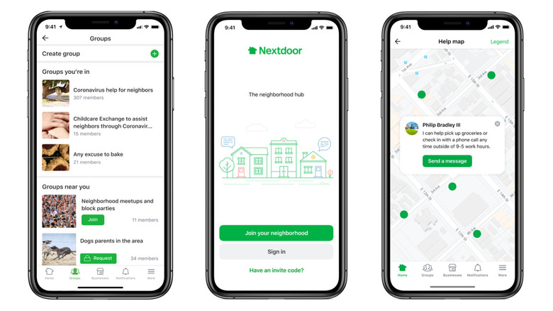 Nextdoor app