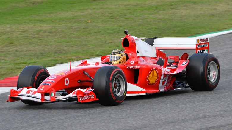 Michael Schumacher Mugello 2004