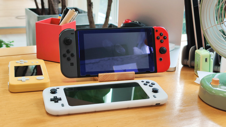 Three models of the Switch.