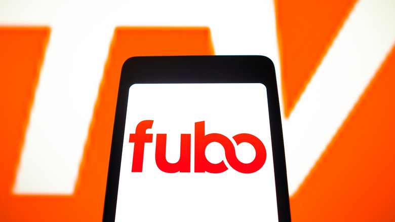 fubo logo on phone