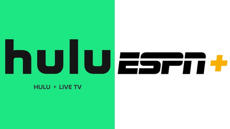 hulu and espn+ logos