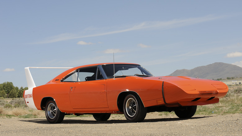 Orange 1969 Dodge Charger Daytona