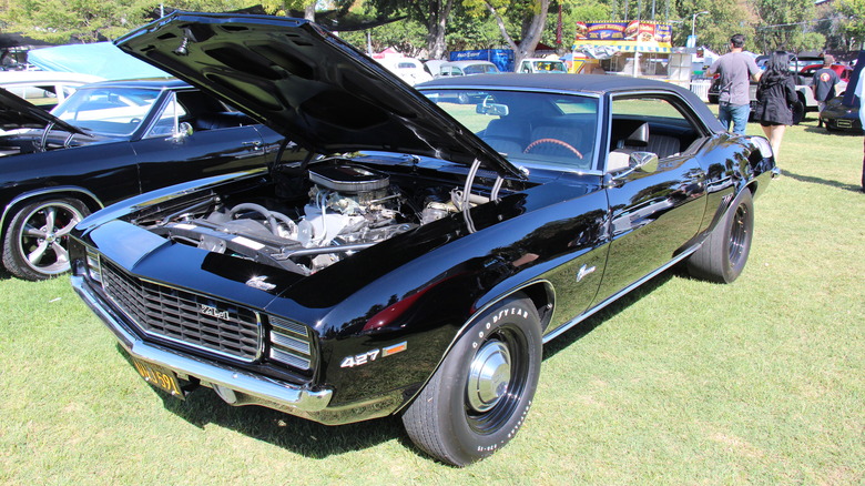 Black 1969 COPO Camaro ZL1