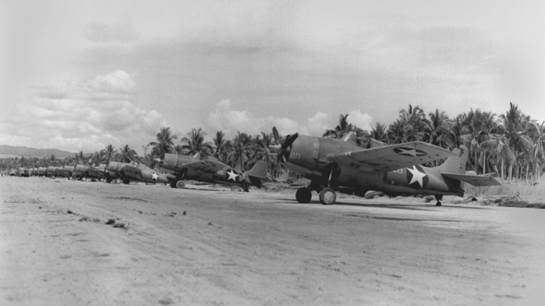 planes on Henderson Field