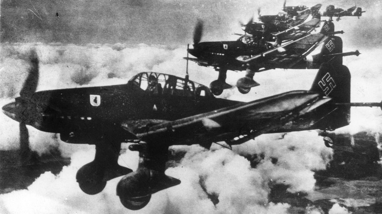 Stuka dive bombers