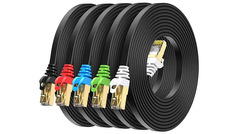 Busohe Cat-8 Ethernet Cable 5-Pack