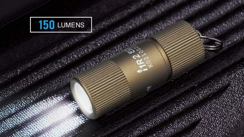 Olight keychain flashlight promotional image