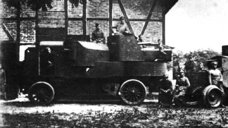 Russian Garford-Putilov captured by Polish forces