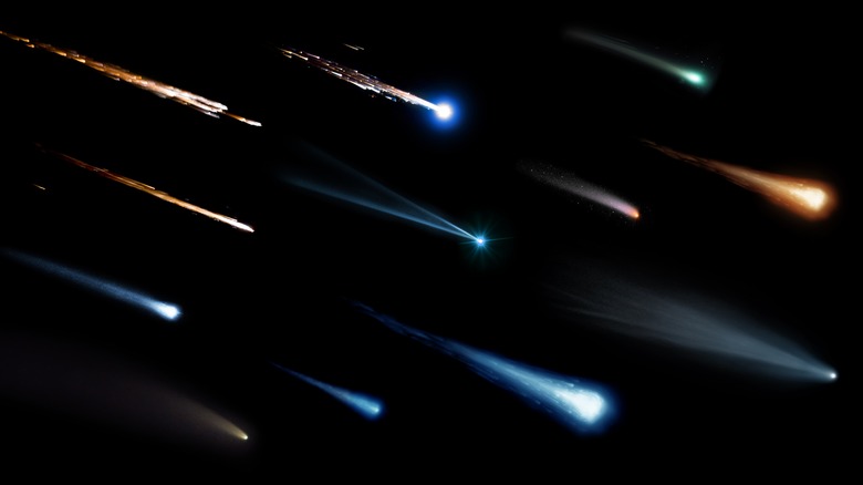 space objects in motion