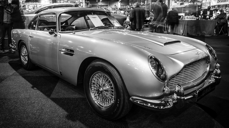 1964 Aston Martin DB5 showroom