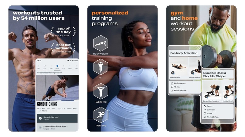Freeletics Fitness Workouts images from Google Play