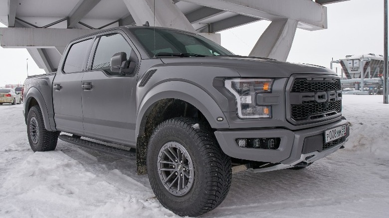 Gray Ford F-150