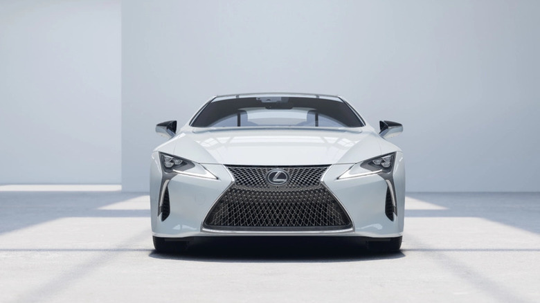 Front view of the Lexus LC