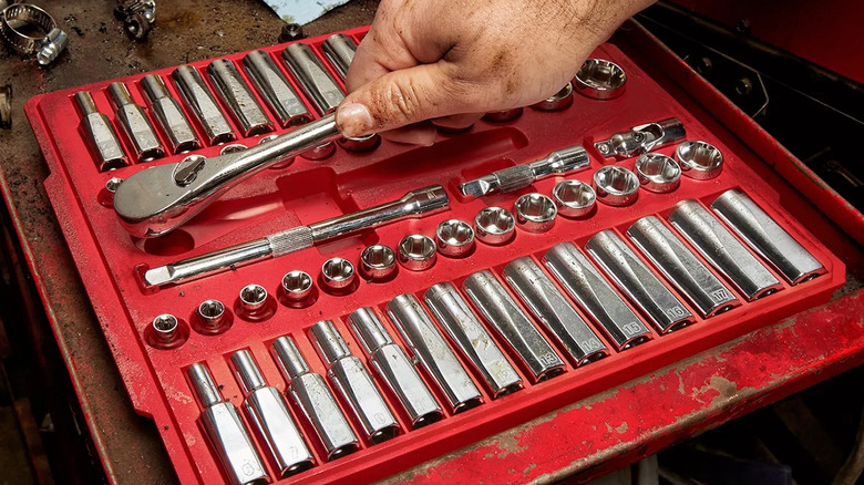 Milwaukee Tool socket wrench set